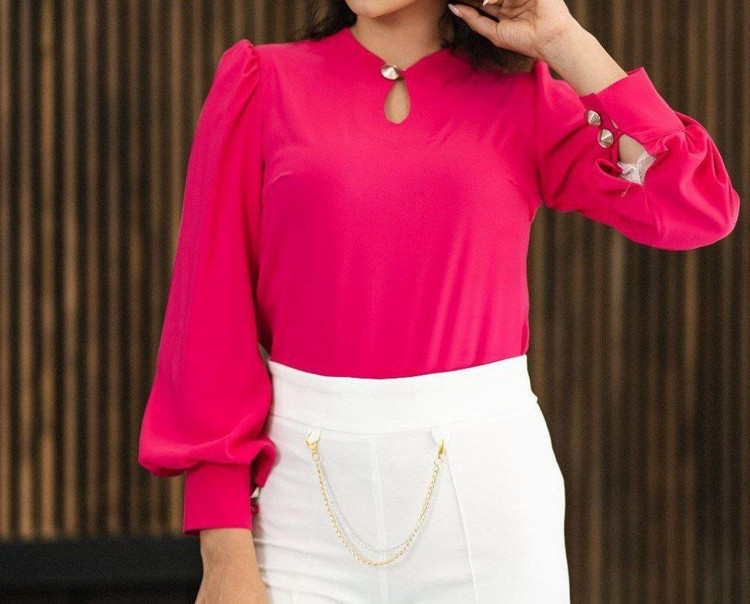 شومیز قرمز زنانه