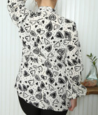 شومیز زنانه طرح اشک