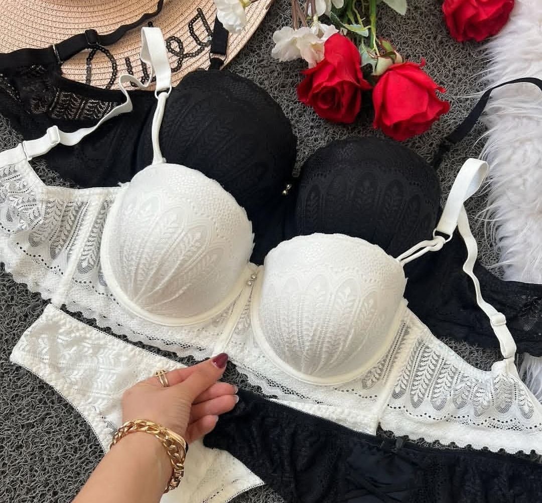 خرید و قیمت ست شورت و سوتین مجلسی و گیپور