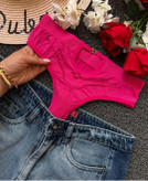 شورت زنانه فانتزی مدل زنبوری بغل کش دار کرم کد ...