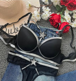 سوتین هارنس دار مغزی دوزی