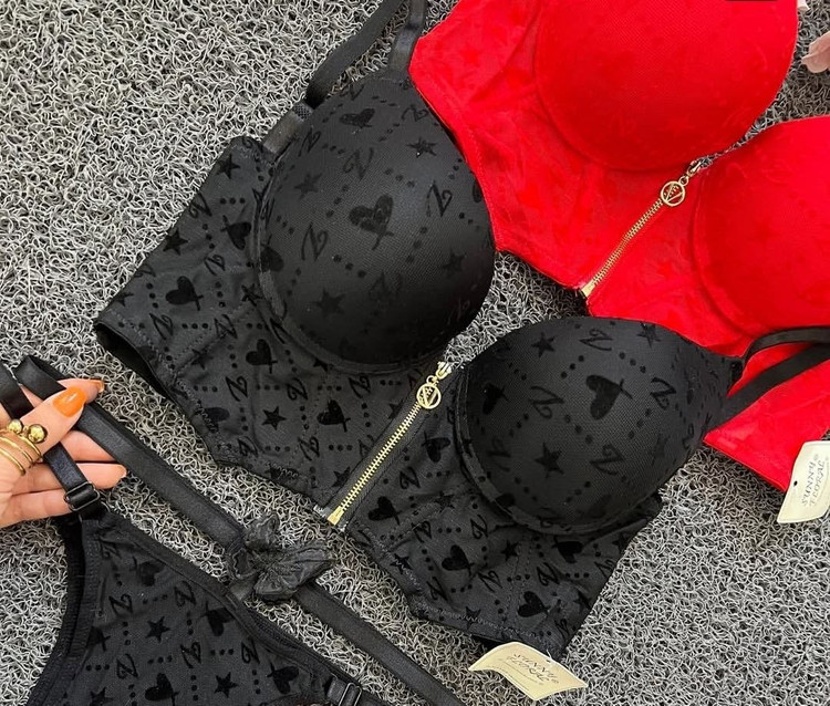 سوتین جلو زیپدار