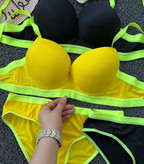 خرید اینترنتی ست شورت و سوتین فانتزی با ...