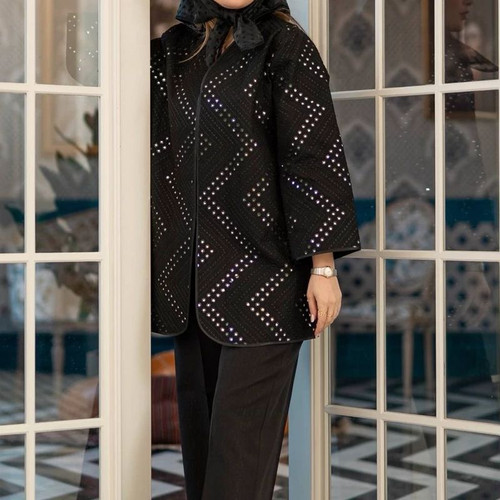 کت اینه دوزی زنانه بلند