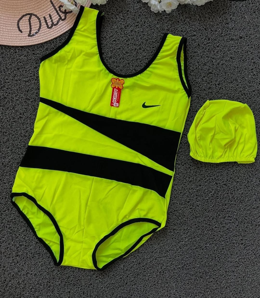 مایو زنانه اسلیپ فانتزی کاپ دار پشت بندی جلو ...