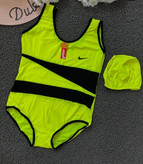 مایو زنانه اسلیپ فانتزی کاپ دار پشت بندی جلو ...