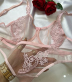 ست شورت و سوتین زنانه مکسوریا مدل توری بدن نما ...