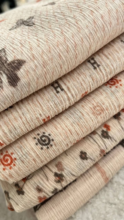 شال برشکا پلیسه وارداتی پاییزه کد۲۲۹