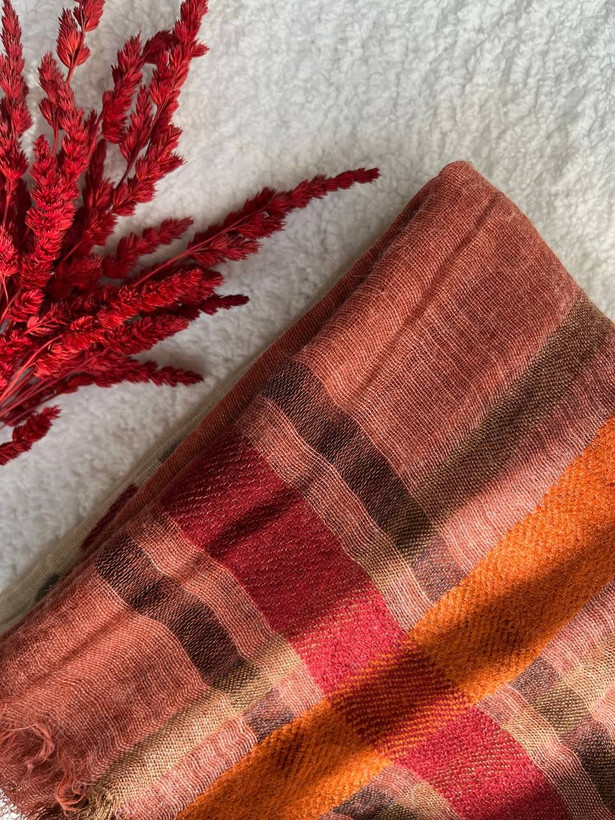 شال کنفی دور ریش وارداتی کالکشن تابستانه