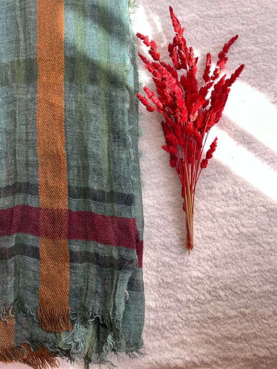 خرید و قیمت شال و روسری کنفی - باسلام