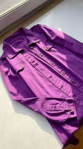 مانتو بنفش زمستانی