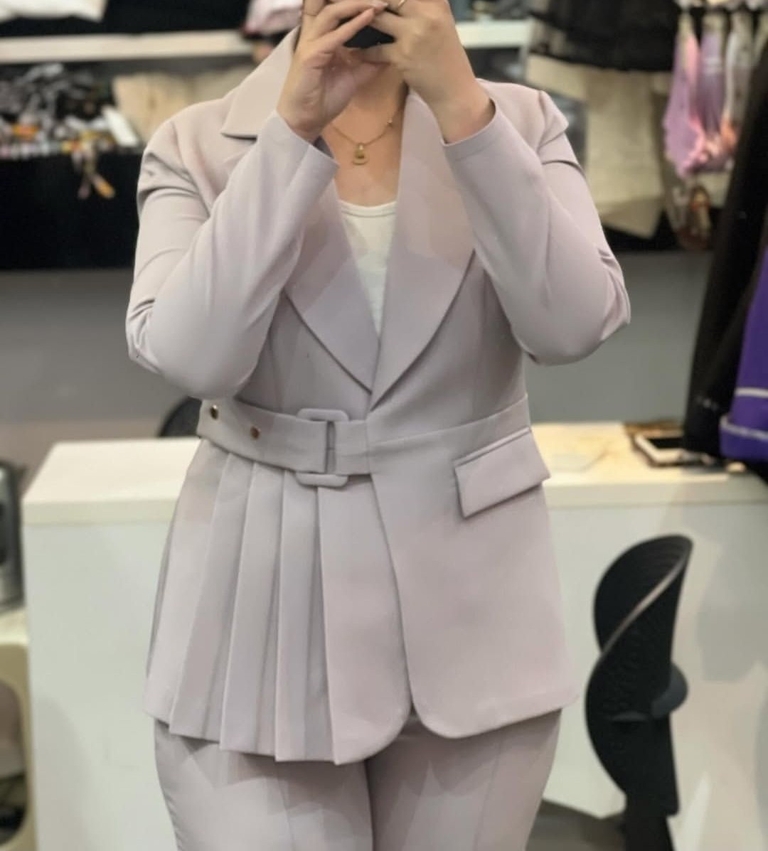 کت و شلوار زنانه پلیسه