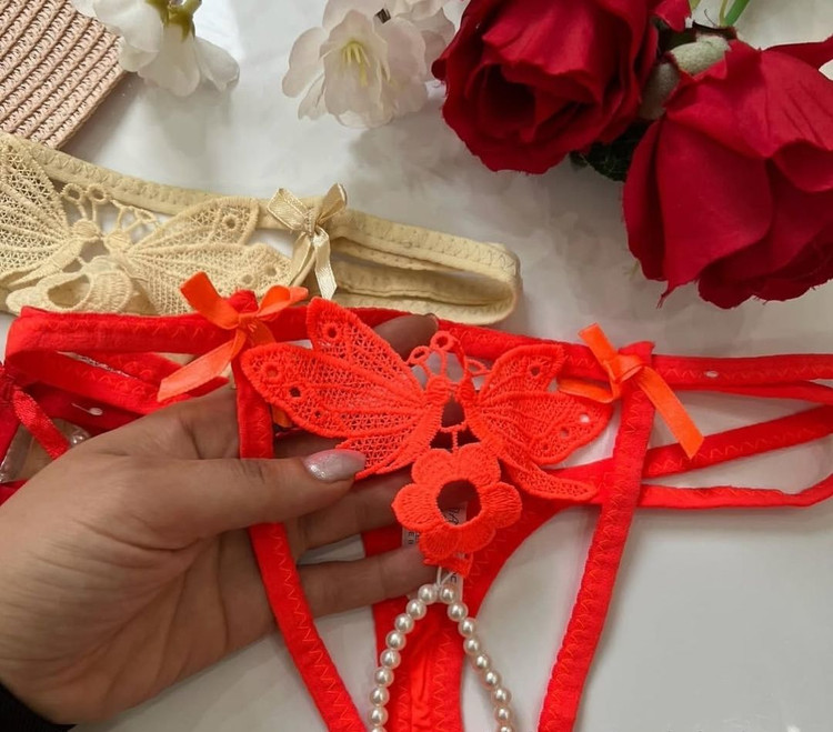 شورت فاق باز مرواریدی | خرید لباس زیر فانتزی و ...