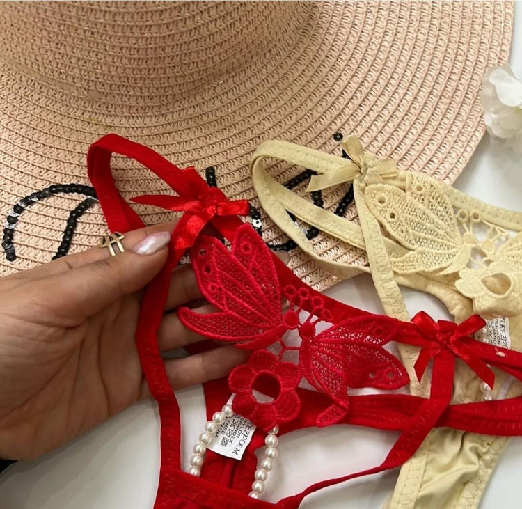 شورت زنانه لامبادا فاق باز مرواریدی