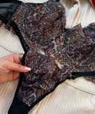 ست شورت و سوتین پلنگی زنانه کارنا رز مدل فنردار ...