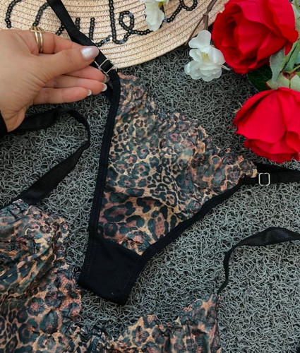 خرید و قیمت شورت و سوتین پلنگی