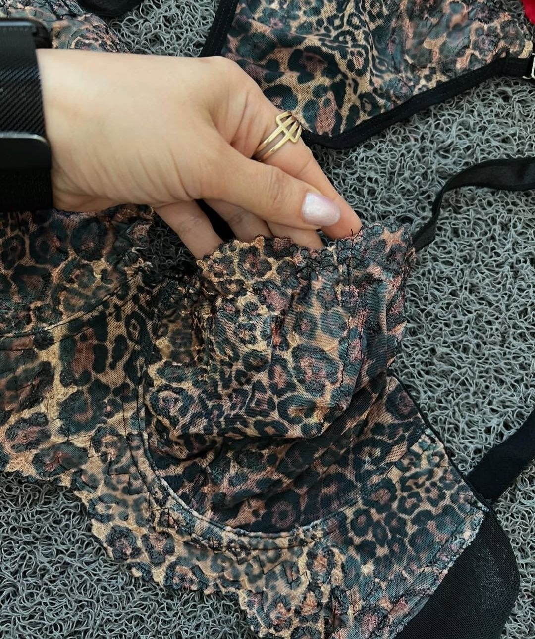 خرید و قیمت ست لباس زیر پلنگی - باسلام