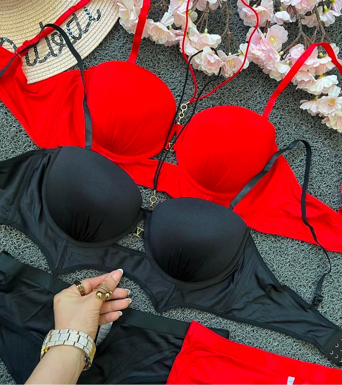 خرید و قیمت ست شورت و سوتین گردنی