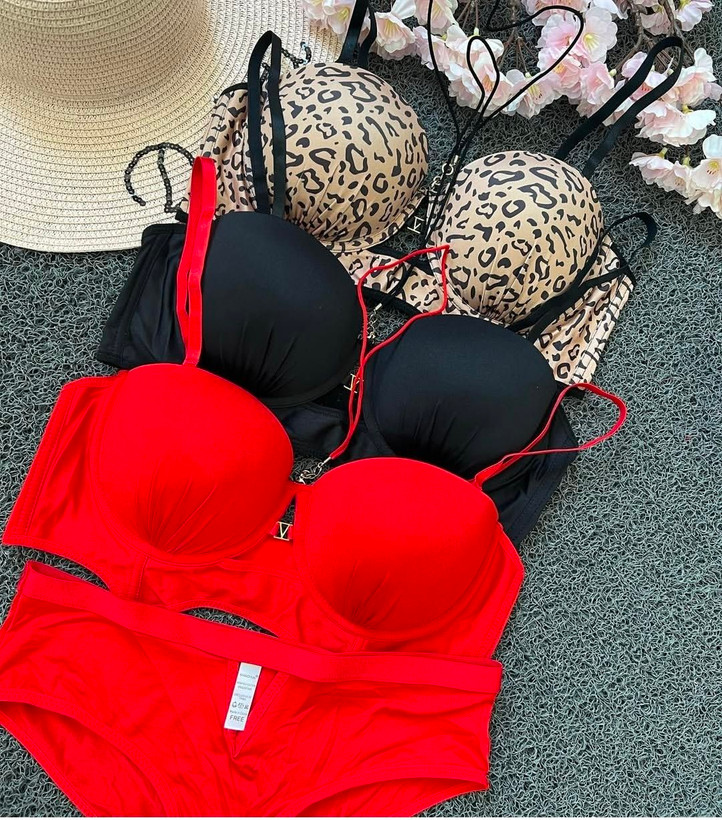 قیمت و خرید ست شورت و نیم تنه گردنی و پشت بندی