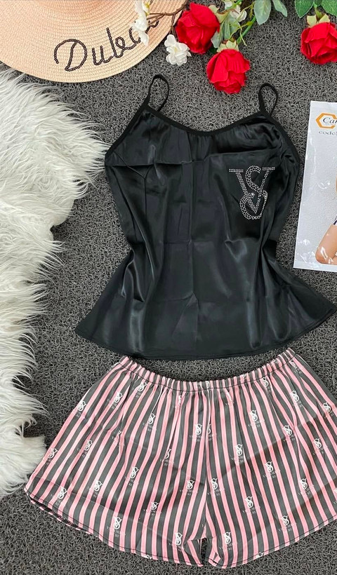 خرید عمده تاپ و شلوارک زنانه ساتن