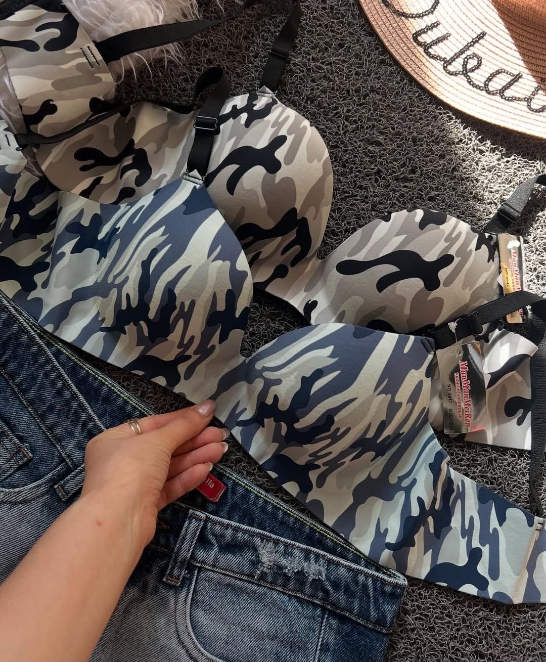 خرید و قیمت سوتین اسفنجی چریکی کد 21041