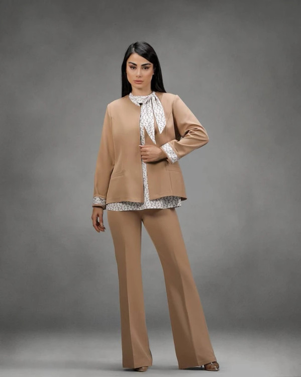 خرید و قیمت ست سه تیکه کت و تاب و شلوار