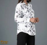 خرید و قیمت شومیز دکمه دار طرح جدید زنانه