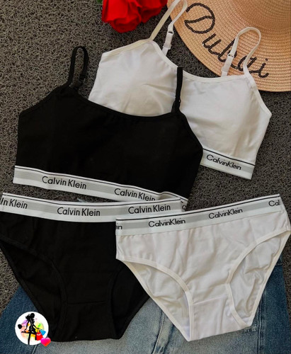 ست نیم تنه و شورت زنانه کلوین کلاین Calvin Klein ...