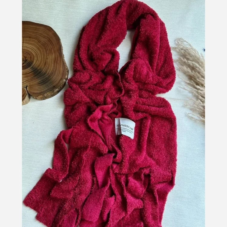 قیمت و خرید شال گردن مدل حلقه ای تدی SH1016