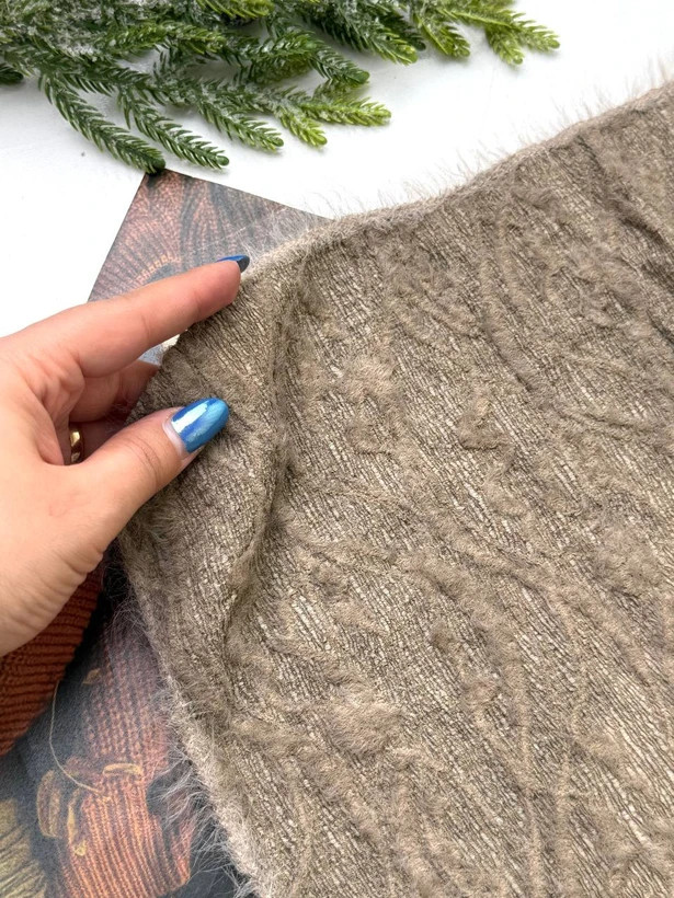 شال پاییزه دورخز طرح برجسته وارداتی -- ترب