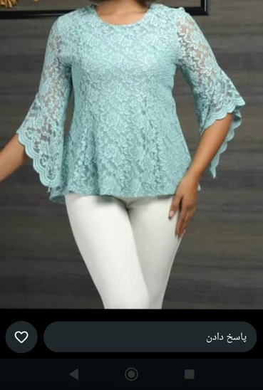 خرید و قیمت شومیز استین کلوش