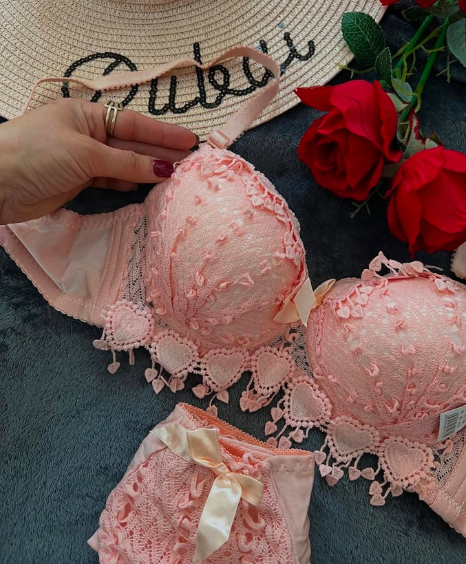 خرید و قیمت ست شورت و سوتین قلبی