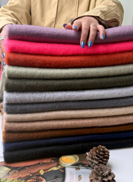 خرید و قیمت بیگ اسکارف پشمی موهر