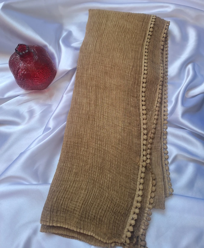 خرید عمده شال برشکا دور عدسی