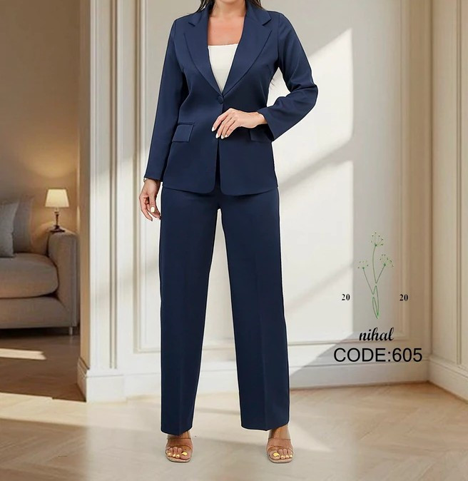 ست کت شلوار کجراه 97900804 - مانتو لاوین