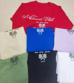 ست تیشرت شلوار زنانه نخ پنبه بیرونی