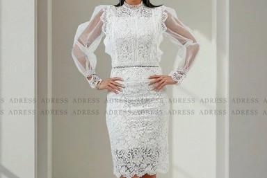 دامن گیپور زنانه زیر زانو