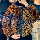 بامبر جکت زنانه و دخترانه پلنگی و پوست ...