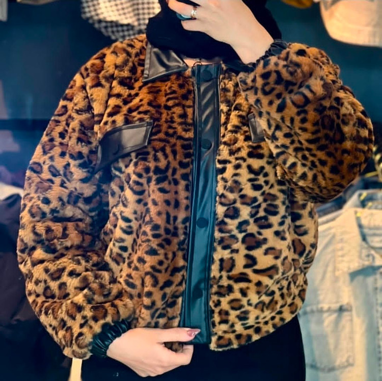 بامبر جکت زنانه و دخترانه پلنگی و پوست ...