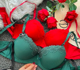 سوتین تک اسفنجی نگین دار جک دار