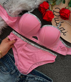 ست شورت و سوتین کبریتی بدون فنر کد 25003