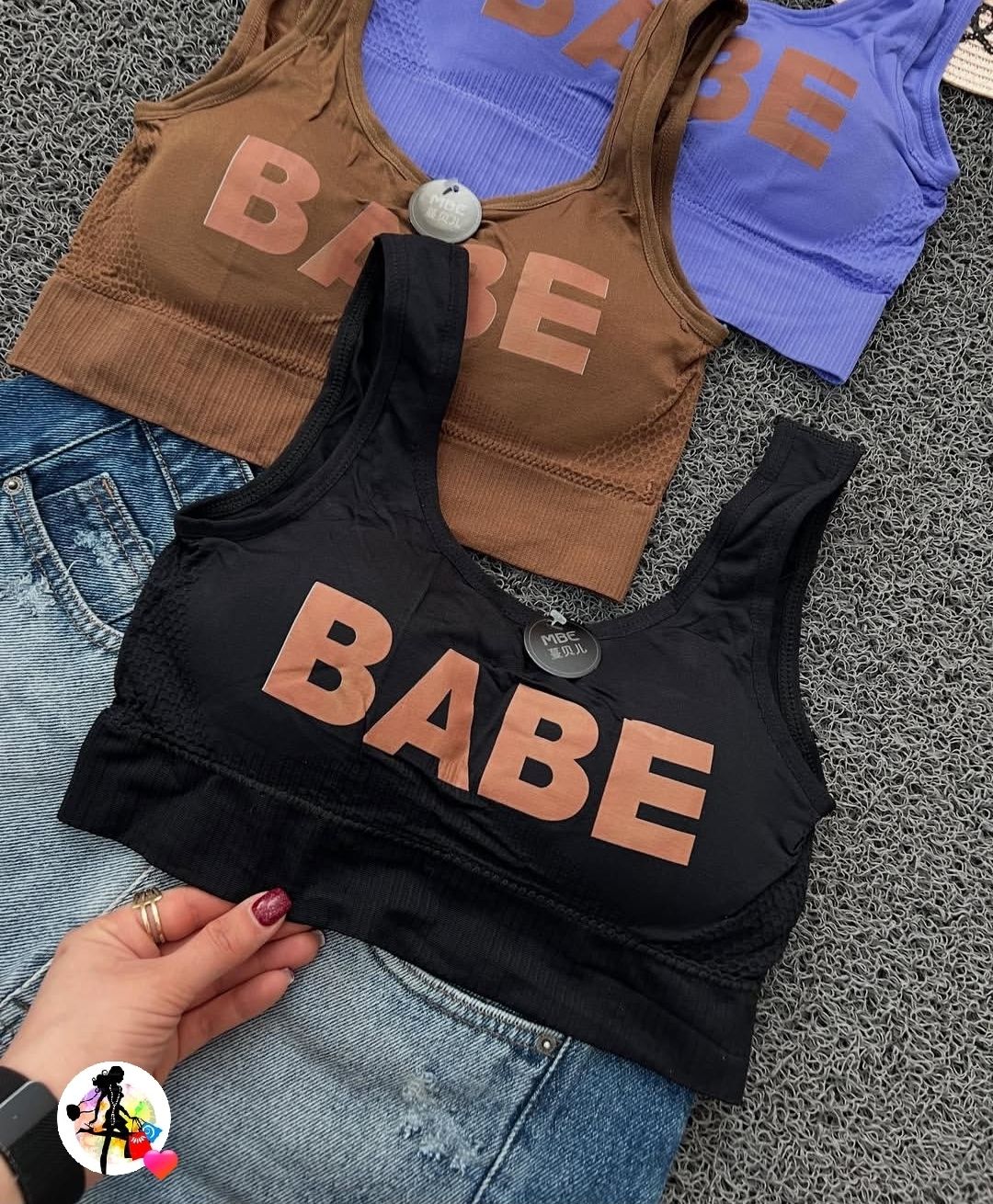 ست نیم تنه BABE فروش عمده پوشاک