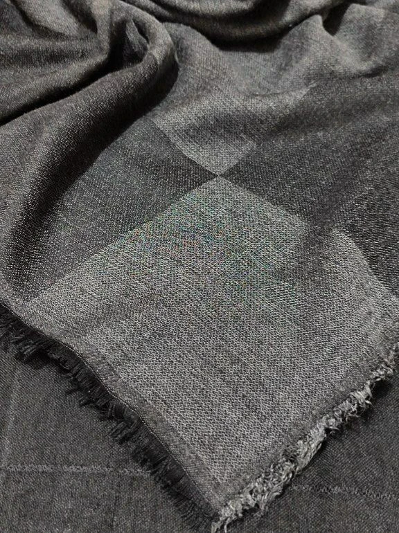 روسری ملانژ زغالی پاییزه - پوشاک لاوین