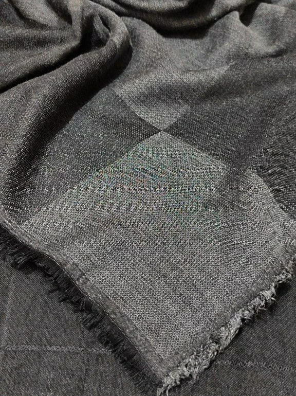 روسری ملانژ زغالی پاییزه - پوشاک لاوین