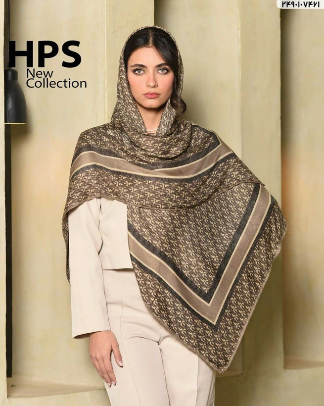 خرید و قیمت روسری پاییزه کشمیر دست دوز