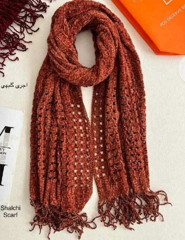 شال مخمل کوک دوزی پاییزه کد ۱۴۸