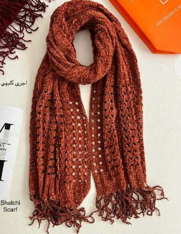 شال مخمل کوک دوزی پاییزه کد ۱۴۸