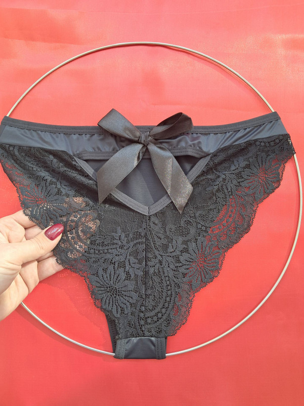 شورت فانتزی توری شیشه ای لامبادا پشت پاپیونی ...