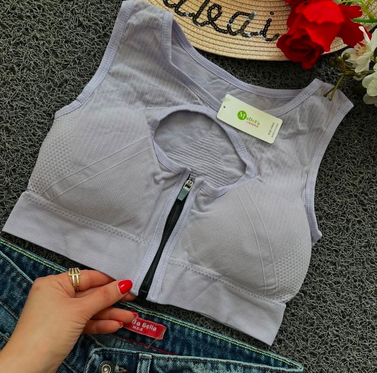 نیمتنه جلو زیپ دار پشت بندی -