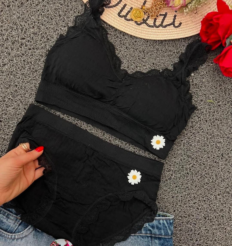 ست نیمتنه شورت زنانه بابونه - فروشگاه اینترنتی لاوین